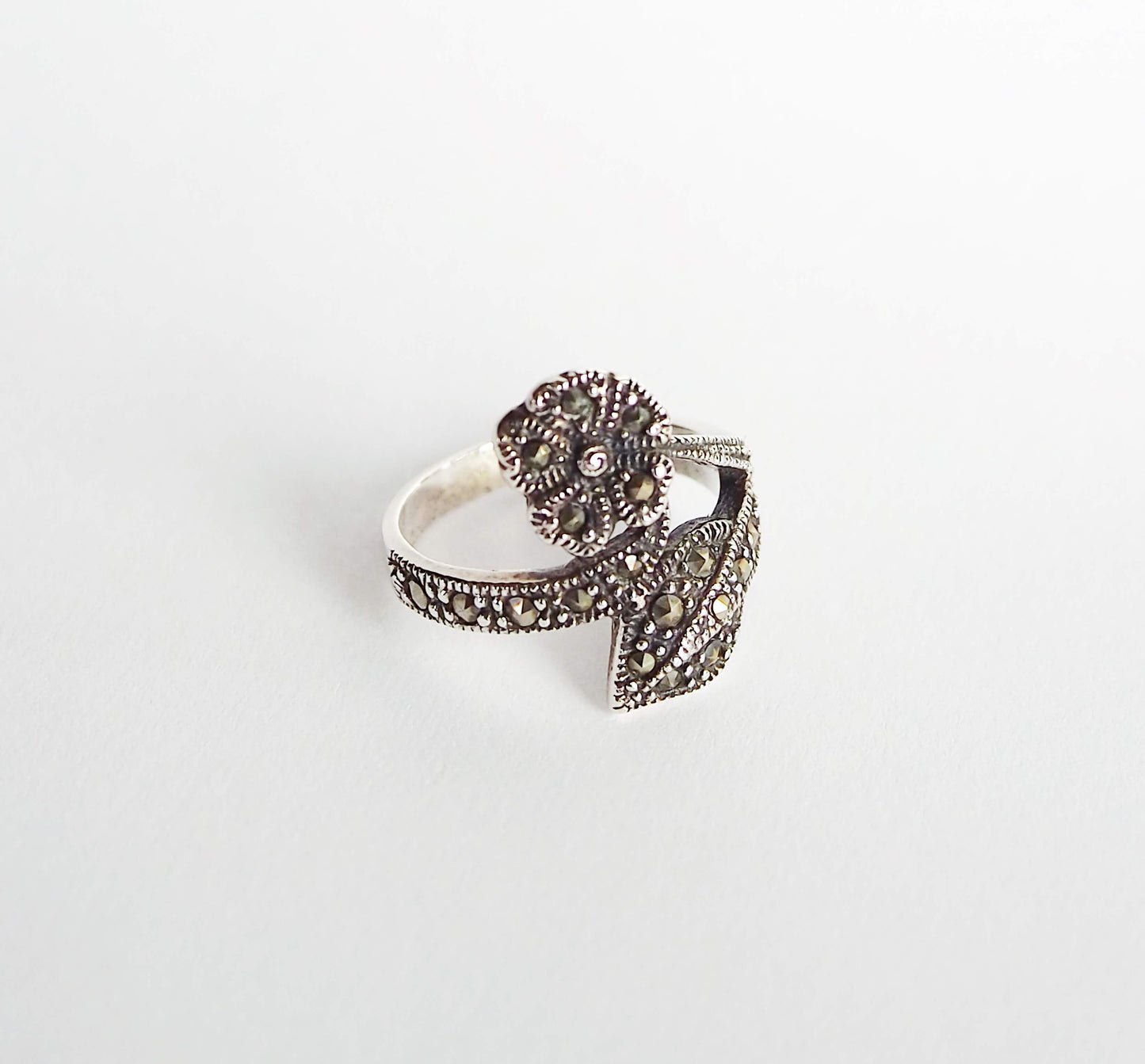 Silver Flower Ring