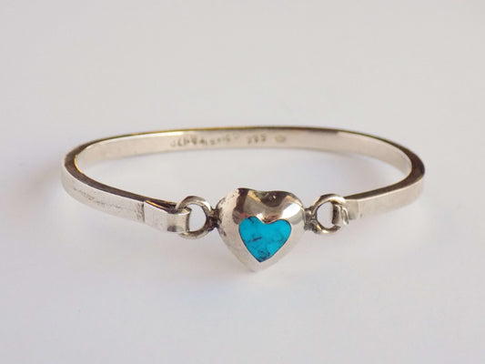 Silver Bracelet with Turquoise - AnArt